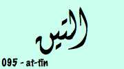 Sourate  At-Tin - Le Figuier التين